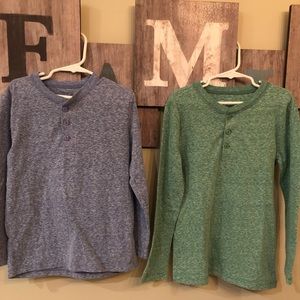 Pair of Long Sleeve Boy’s T-shirt Crew Cut size 6-7 J. Crew